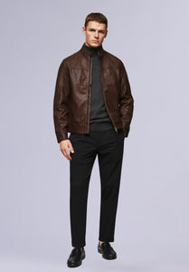 RUSTIC SETH LEATHER JACKET