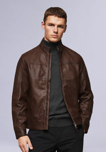 RUSTIC SETH LEATHER JACKET