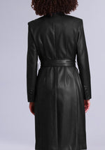 Load image into Gallery viewer, LUXE LEATHER WRAPCOAT
