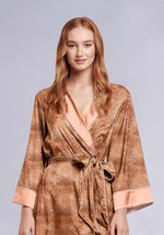 Load image into Gallery viewer, AURA LUXURE SILK ROBE
