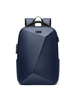 Load image into Gallery viewer, VOYAGER NAVY HARD SHELL BACKPACK
