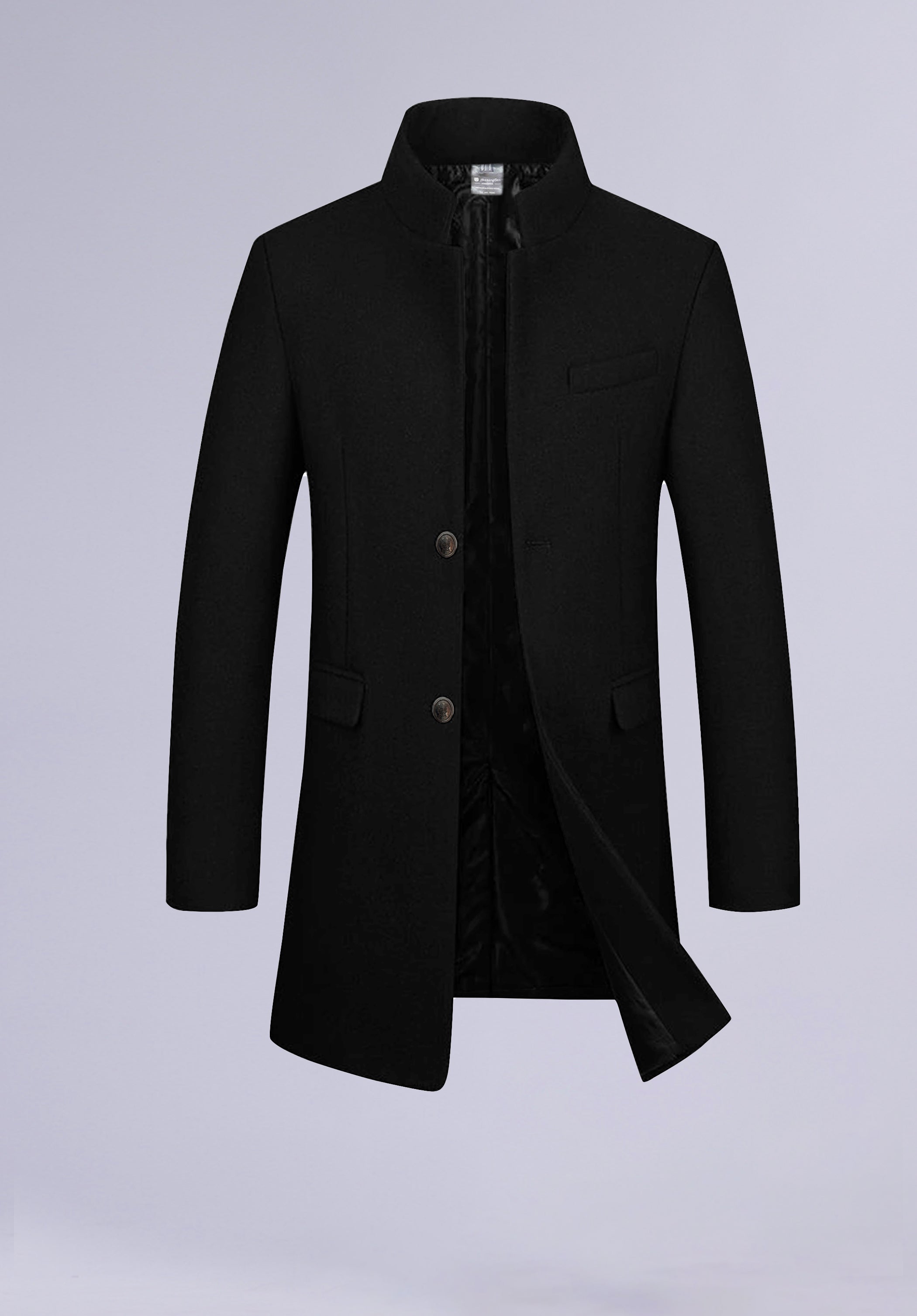 HME-Round Collar Topcoat