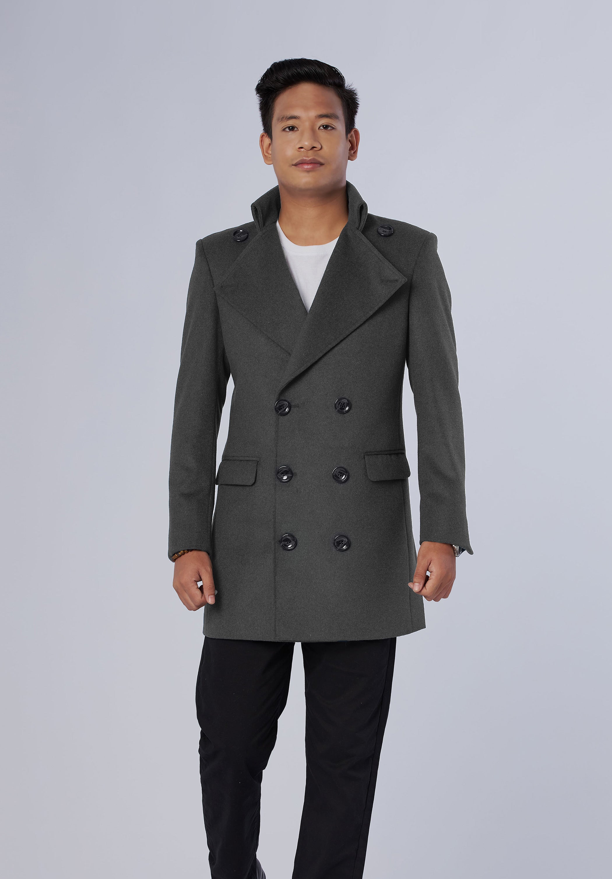 TRENCH PEACOAT