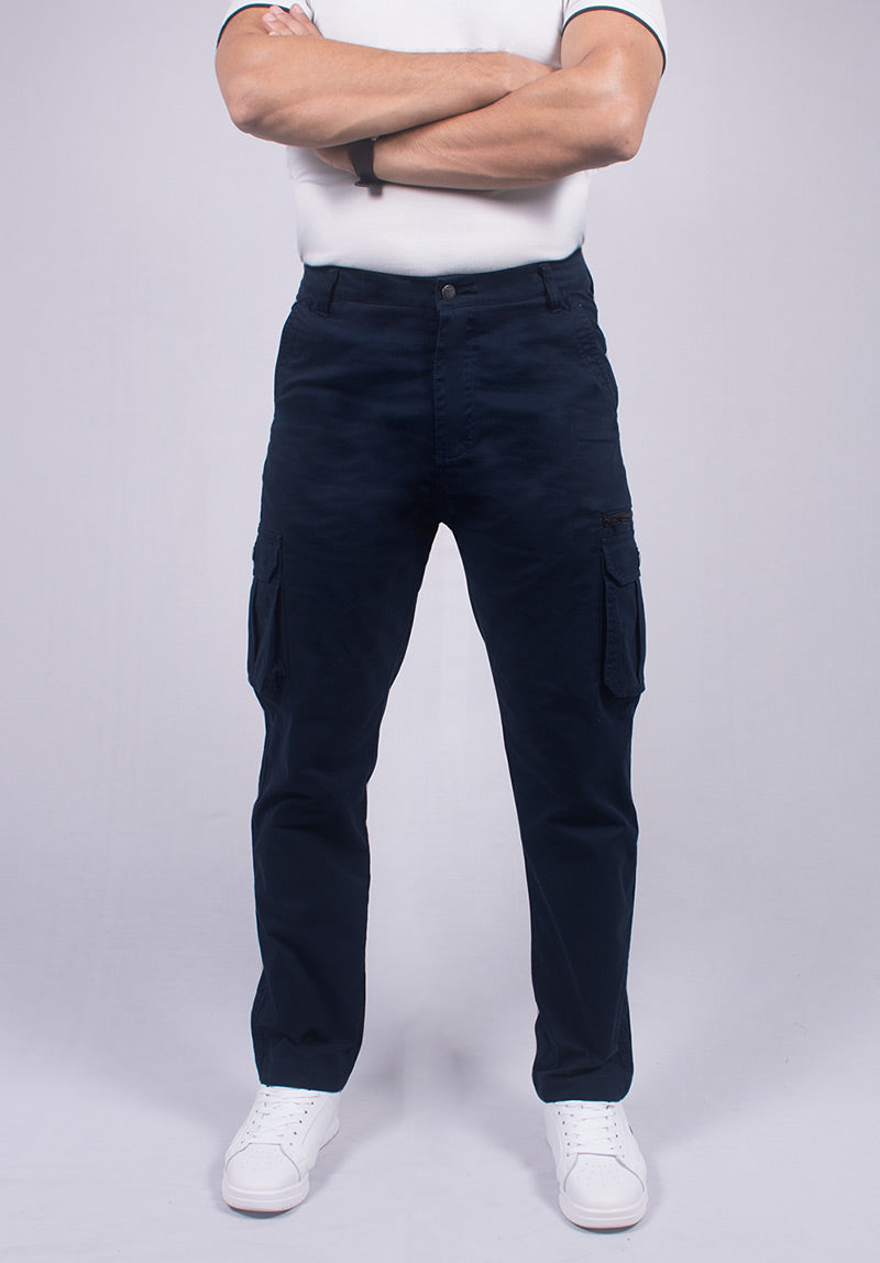 OXFORD TWILL CARGO PANTS